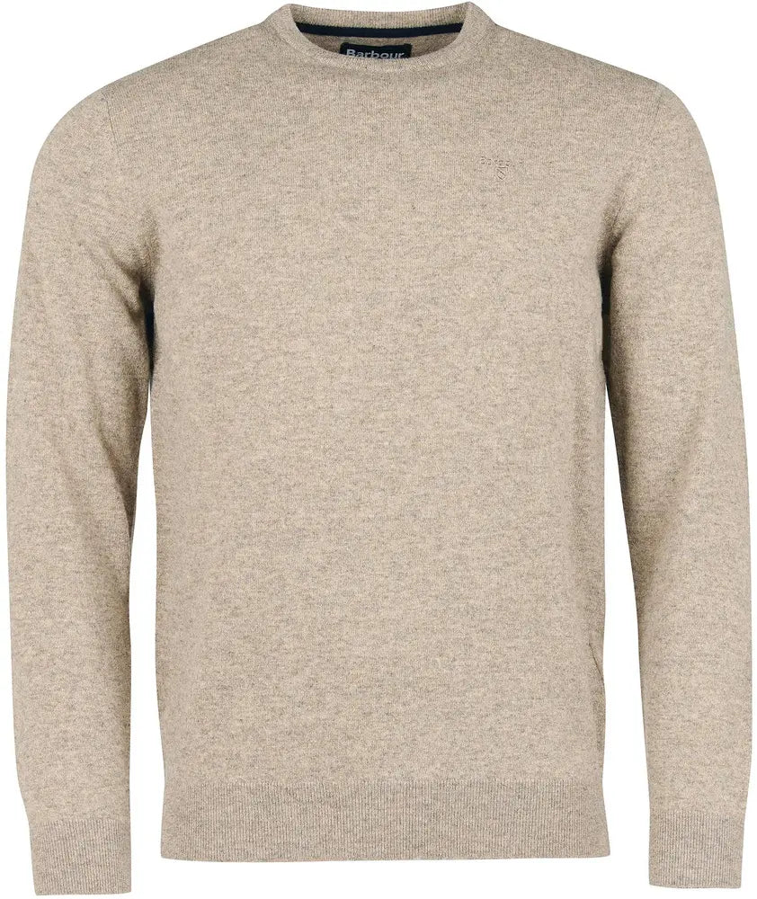 Essential Lambswool Crew Neck, Herr - Stickad tröja