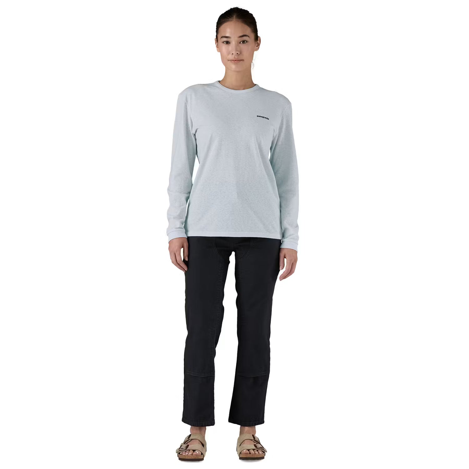 Women's L/S P-6 Logo Responsibili-Tee