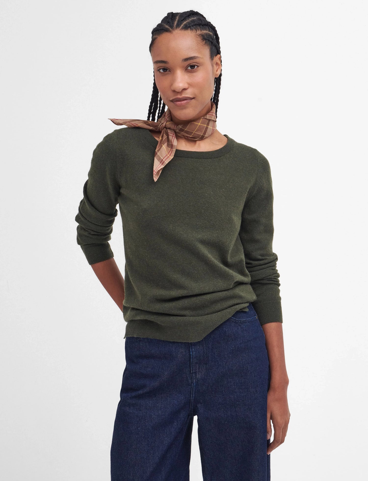 Barbour Pendle Crew Knitted Jumper