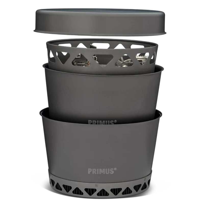 Primetech Stove Set II 2X2.3 W med stekpanna 2-5 personer