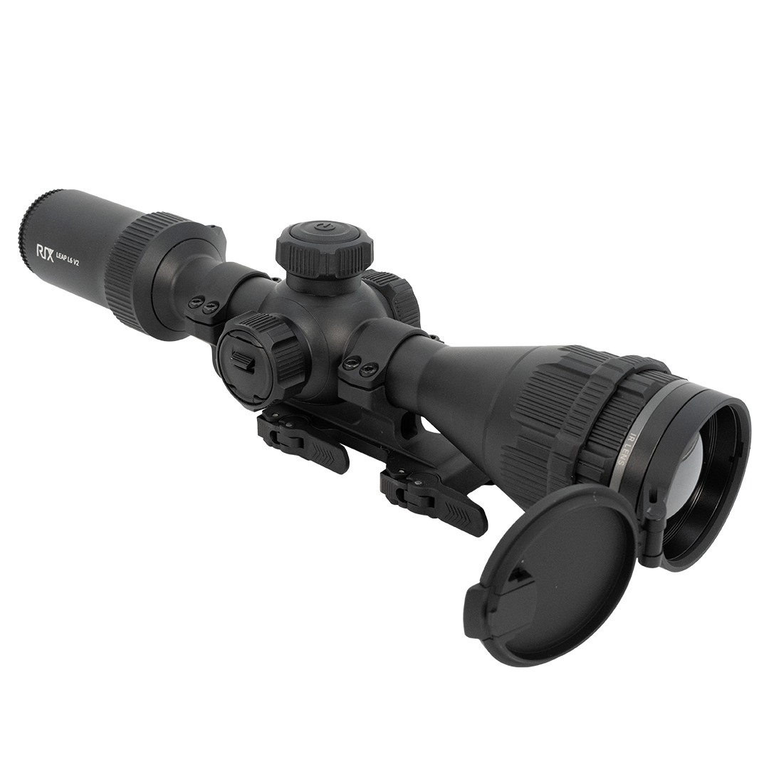 Rix Leap L6 V2 640x480, 50 mm Värmesikte + Pixfra Mile M2 256x162, 10 mm Värmekamera