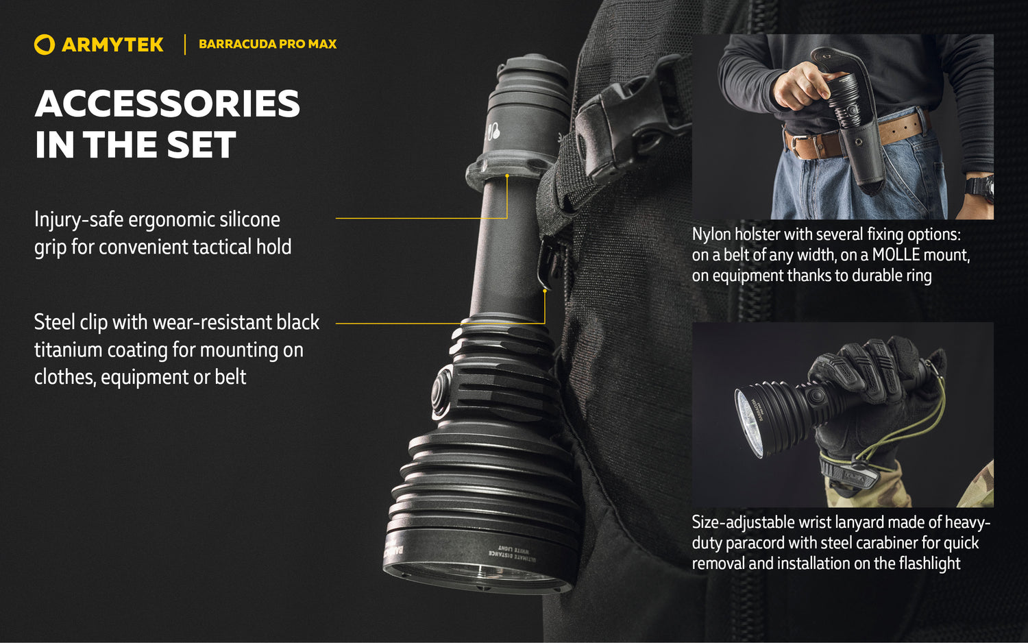 Barracuda Pro Max 2800 Lumen - 1000 meter