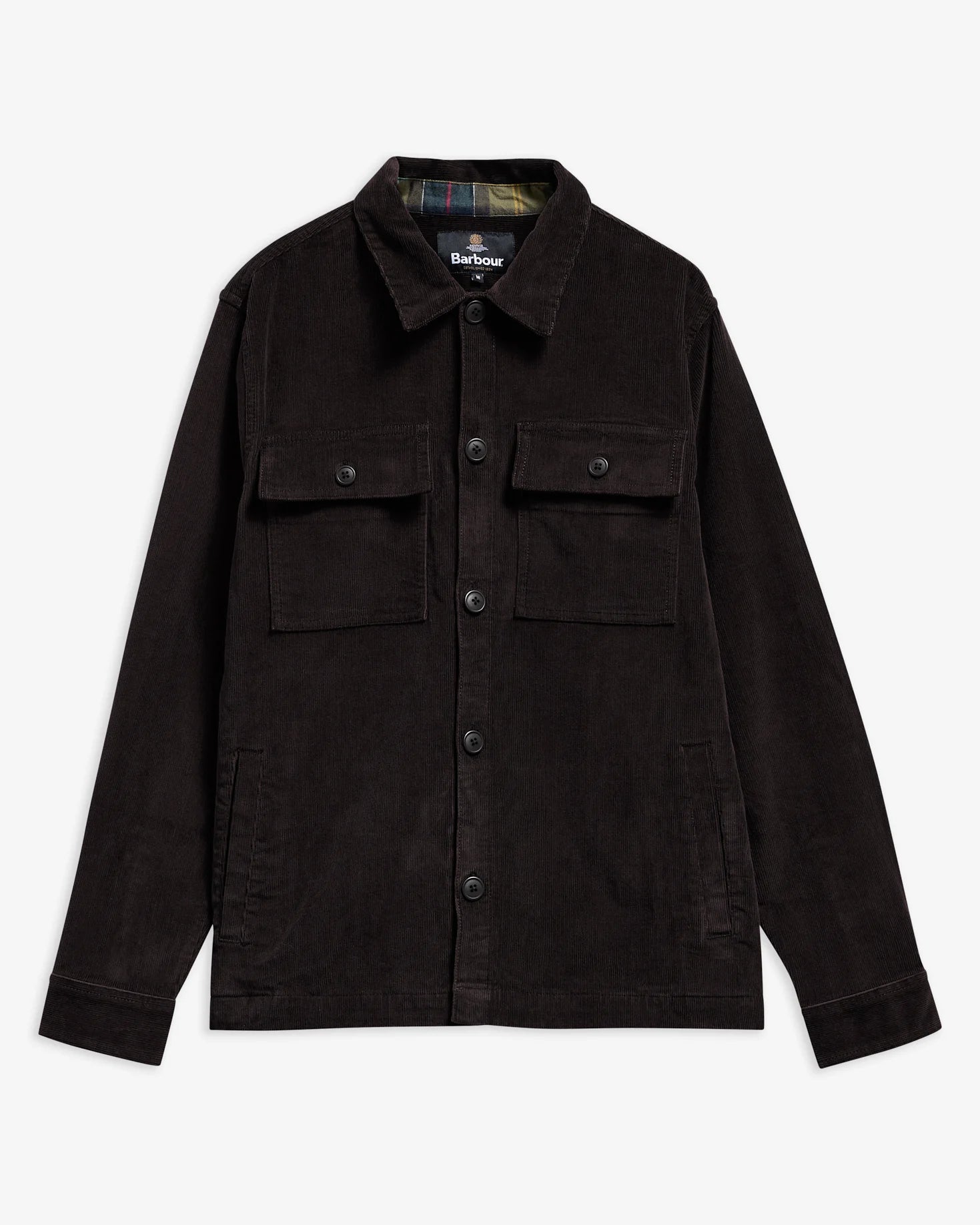 Barbour Overshirt Tartan Trim Co