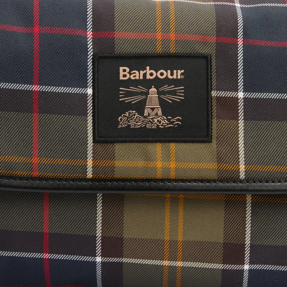 Barbour Tartan Hanging Washbag