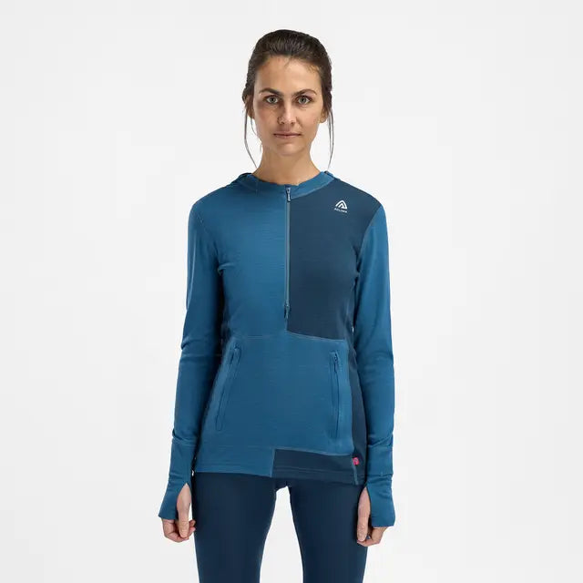 WarmWool Hoodsweater w/zip Women