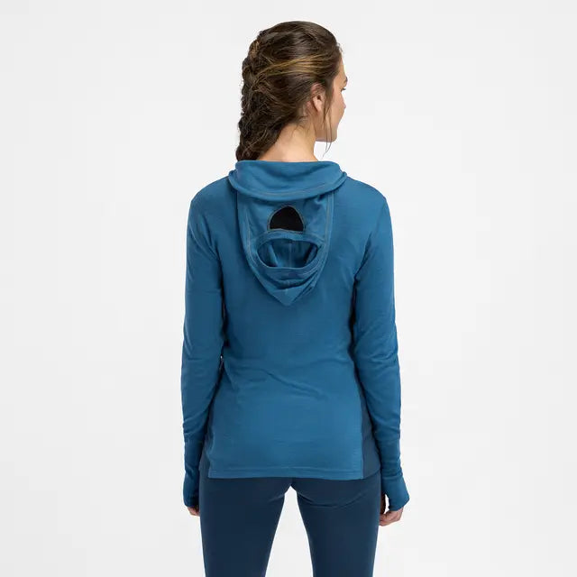 WarmWool Hoodsweater w/zip Women