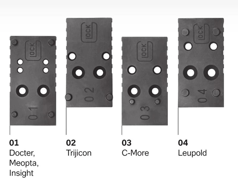 Fästplatta Glock MOS Adapter