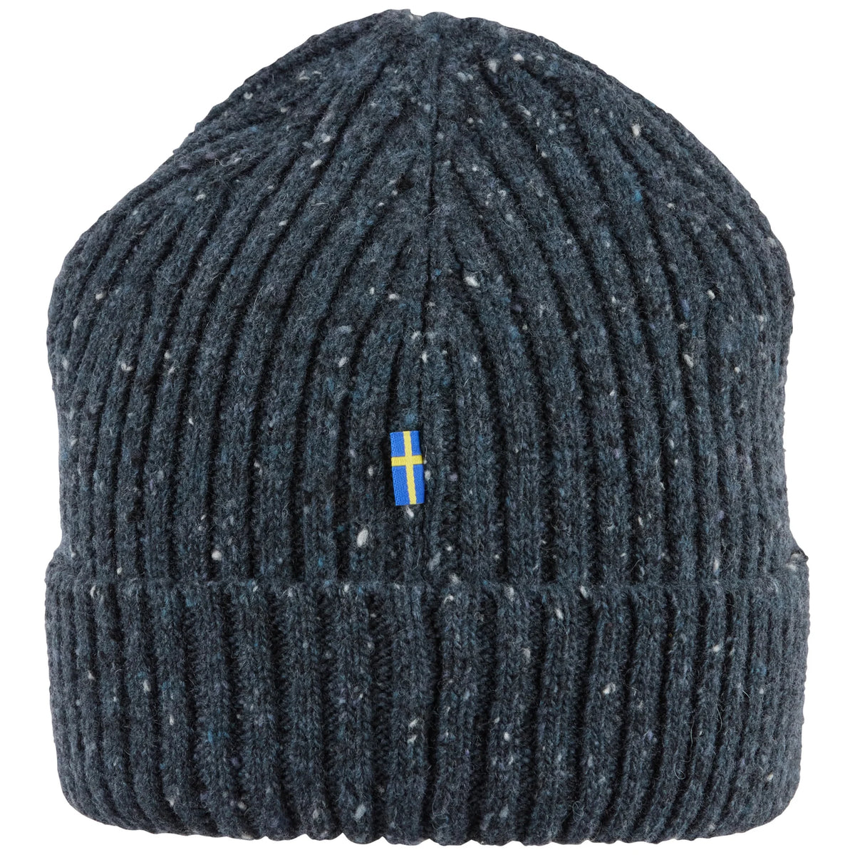 Övik Neps Beanie - ribbstickad mössa i merinoull