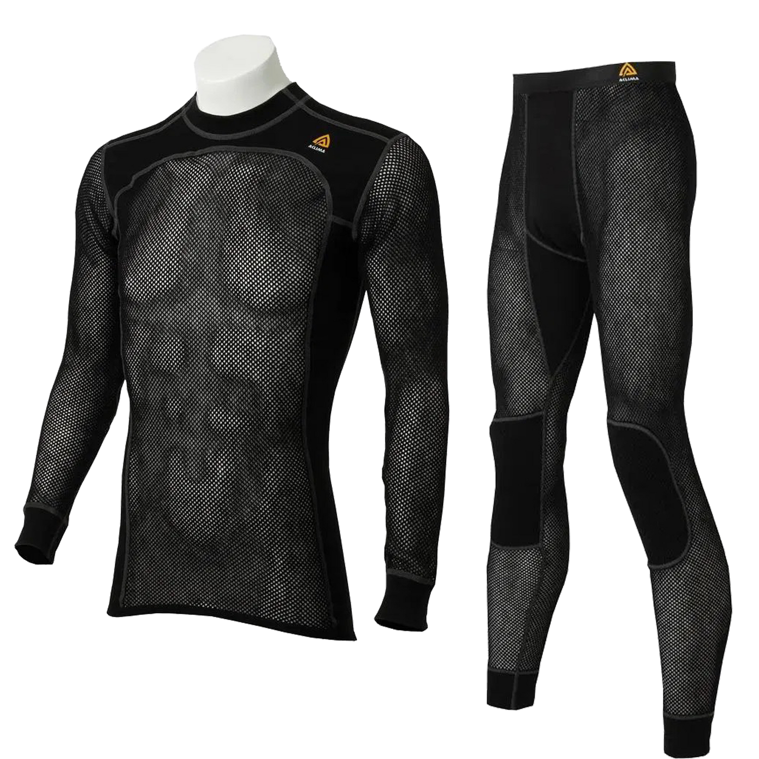 Aclima WoolNet paket över & underdel Men (Crewneck)