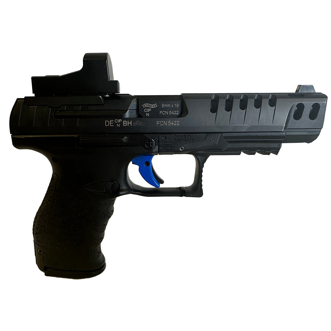 Walther Q5 match pistol cal. 9x19 beg