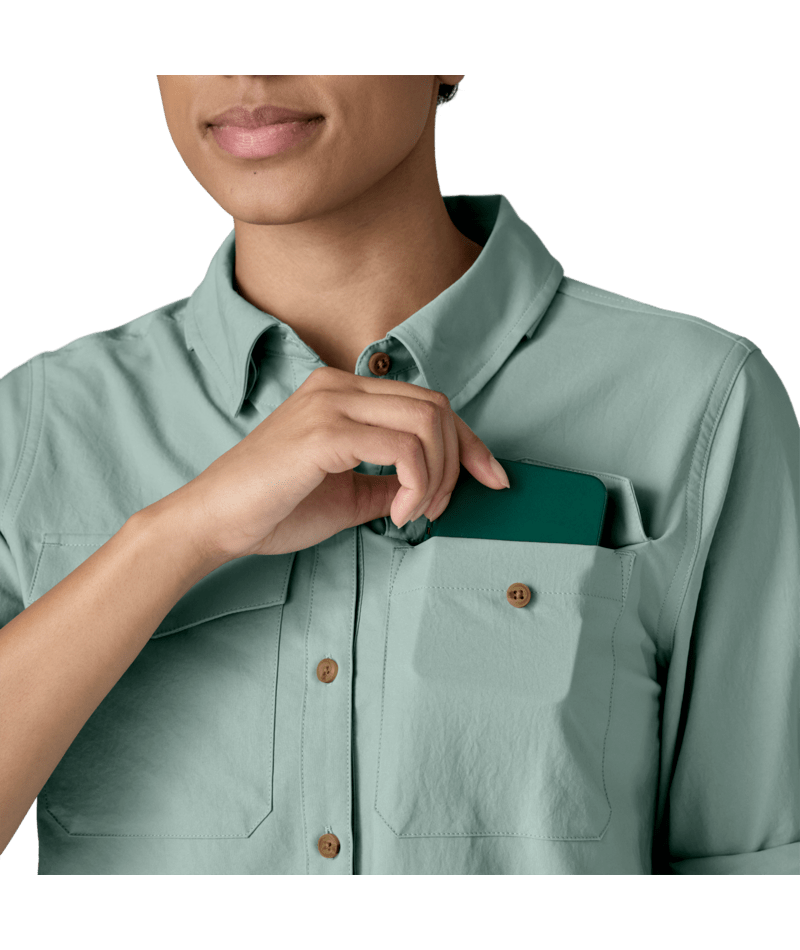 Womens's L/S Self Guided Sun Shirt