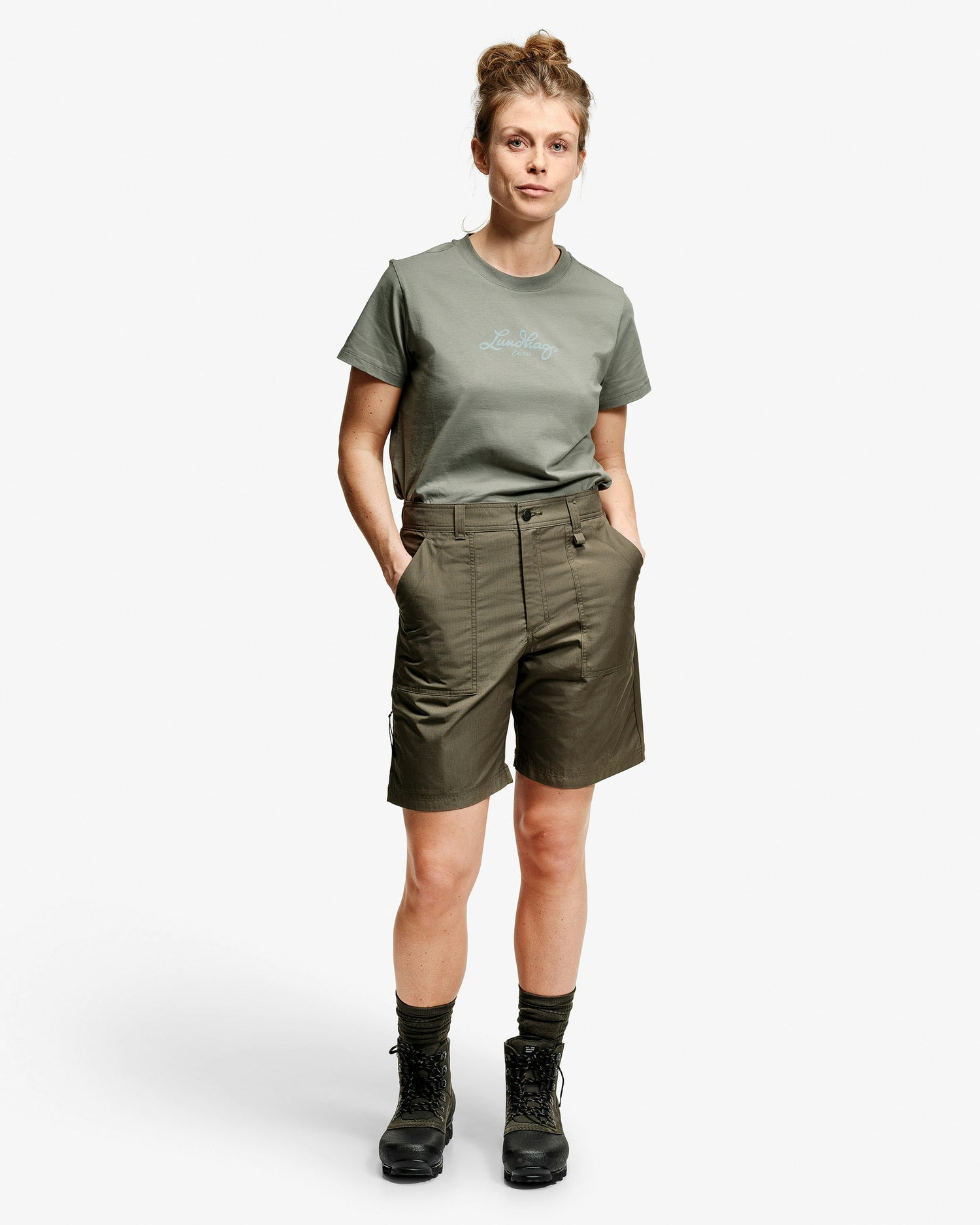 Fulu Cargo Stretch Hybrid Shorts Women