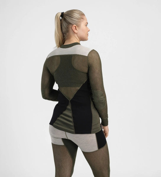 WoolNet Hybrid Crewneck Shirt Women