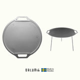 Stekhäll med ben och förvaringspåse