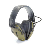 Aktiva Hörselskydd EM030 3,5 mm Ingång GRÖN / EN STL