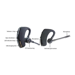 Blåtands Headset Med PTT.BTH-DK36100 EN STL