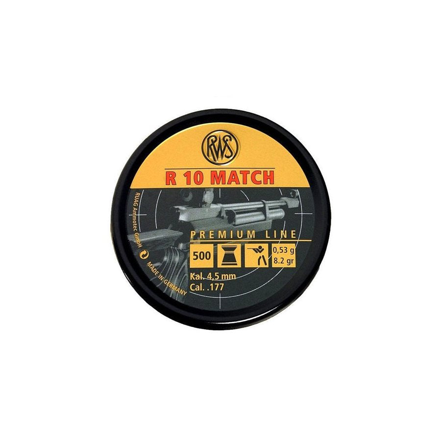 R10 Match 4,5 mm 0,53 g 500 st/ask 4,5 MM / 500 ST