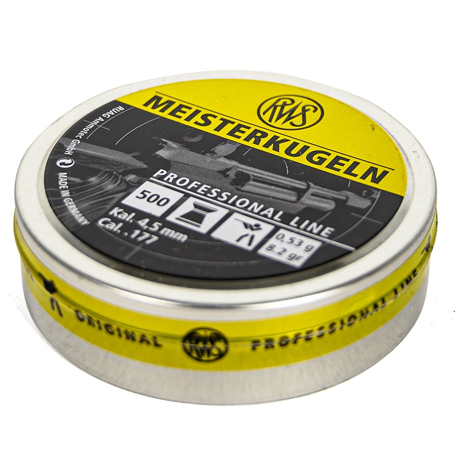 Meisterkugeln gul Ø4,49 0,53 g, 500st 4.5 MM / 500 ST