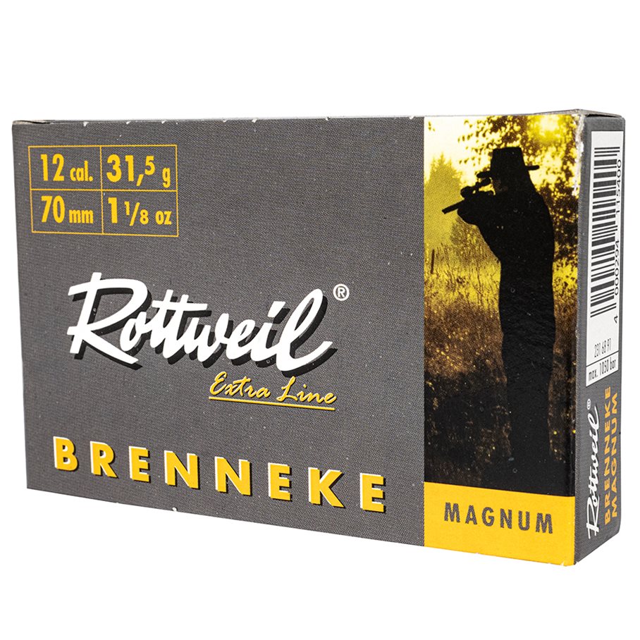 Brenneke 12/70 Magnum 31,5 g, 5 st/ask 12 / 5 ST / BRENNEKE