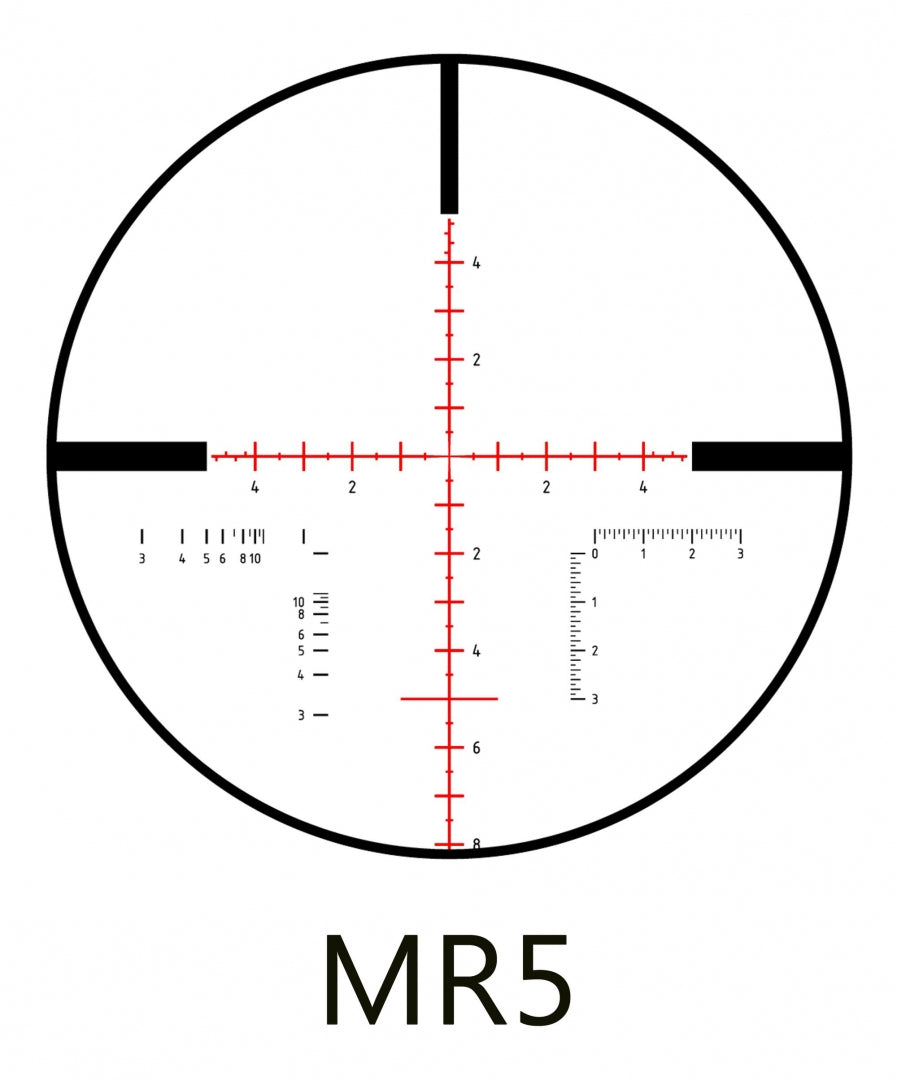ZP5 TAC 5-25x56 MIL/MIL FFP MR5 Belyst 34 MM