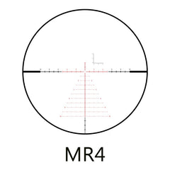 ZP5 TAC 5-25x56 MIL/MIL FFP MR4 Belyst Kikarsikte 34 MM