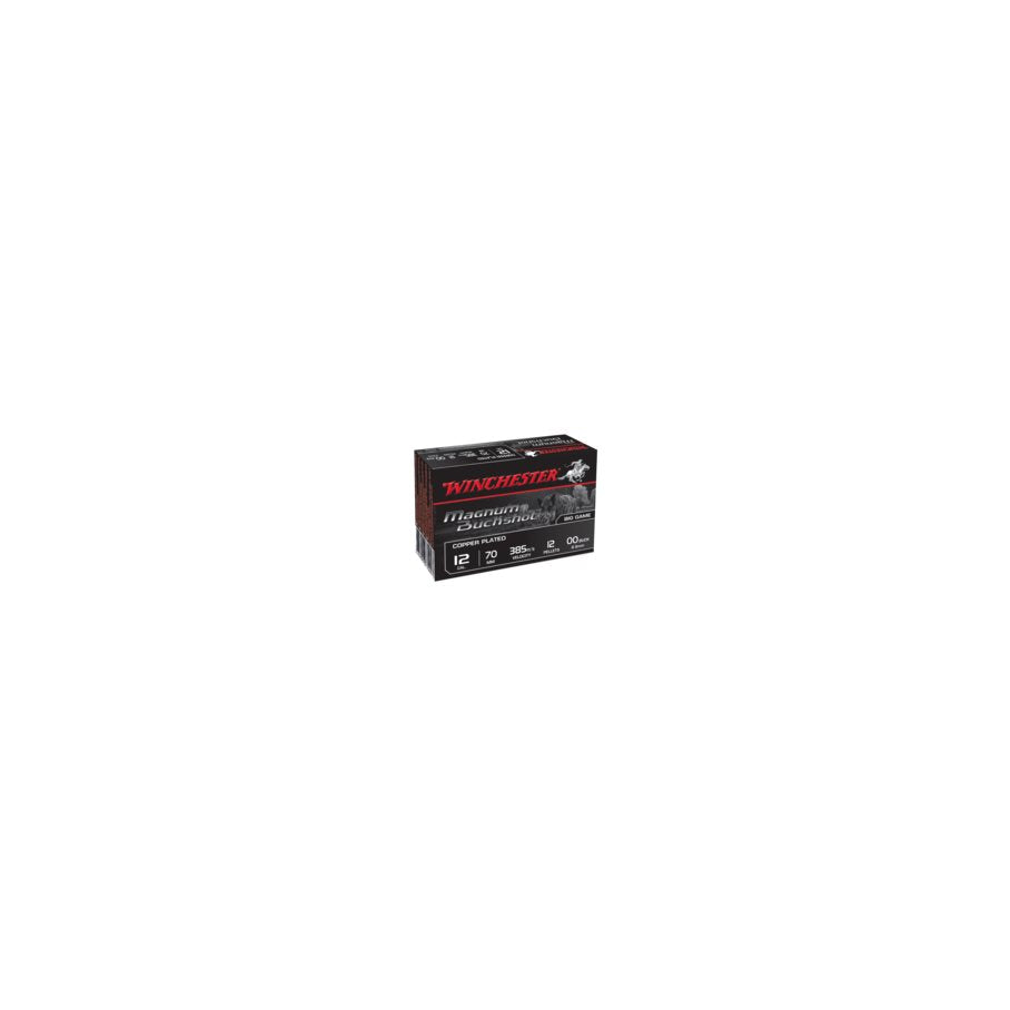 Buckshot, Magnum, 12-70, 45 g, 12xCu00Buck, 5 st/ask 12 / 5 ST