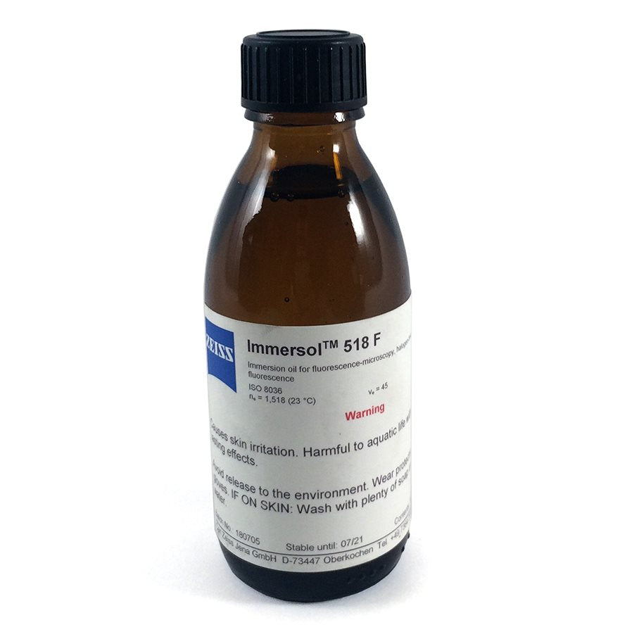 Immersionsolja Immersol 518 F, Flaska 100 ml EN STL