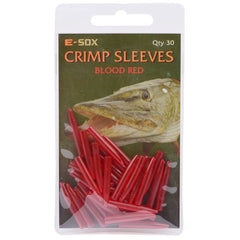 Crimp Sleeves BLOOD RED / EN STL