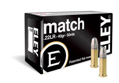 Match Patented Flat Nose 50 st/ask .22LR / 50 ST