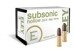 Subsonic Hollow Point 50 st/ask .22LR / 50 ST