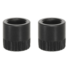 Hylsa Rembygelfäste 2 st / set Ø 6,0 x 1,0 mm, svart, trä, vridb SVART / EN STL