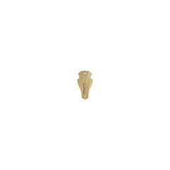 Trofésköld nr 1 hjort ljus ek 52 x 26 cm EN STL