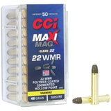Rimfire Ammunition 22 WMR Maxi-Mag SHP 50/box EN STL