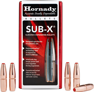 Subsonic .300 Blackout 190 gr SUB-X .300 AAC BLACKOUT