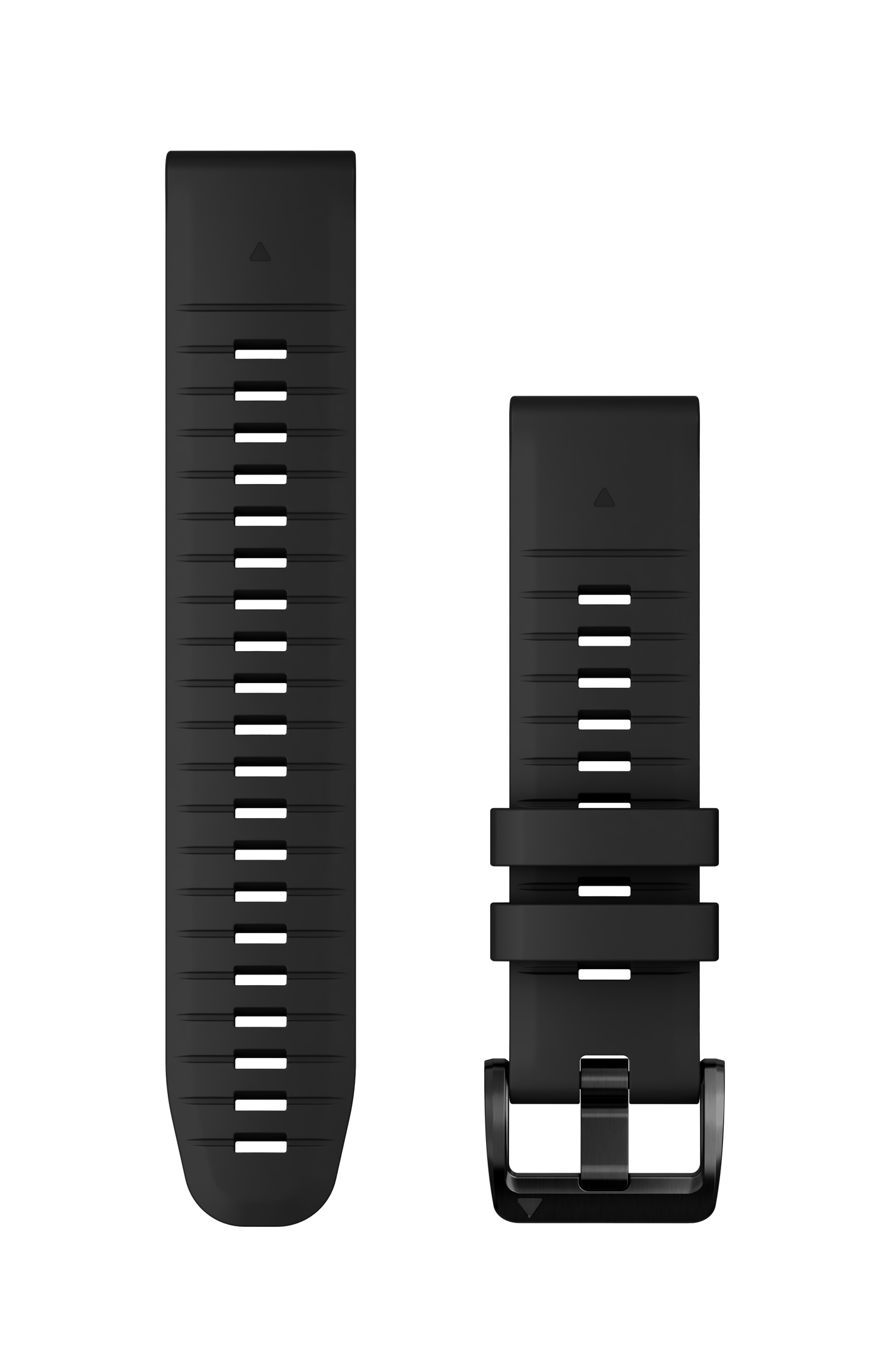 Armband QuickFit Silikon 22 mm Black BLACK / EN STL