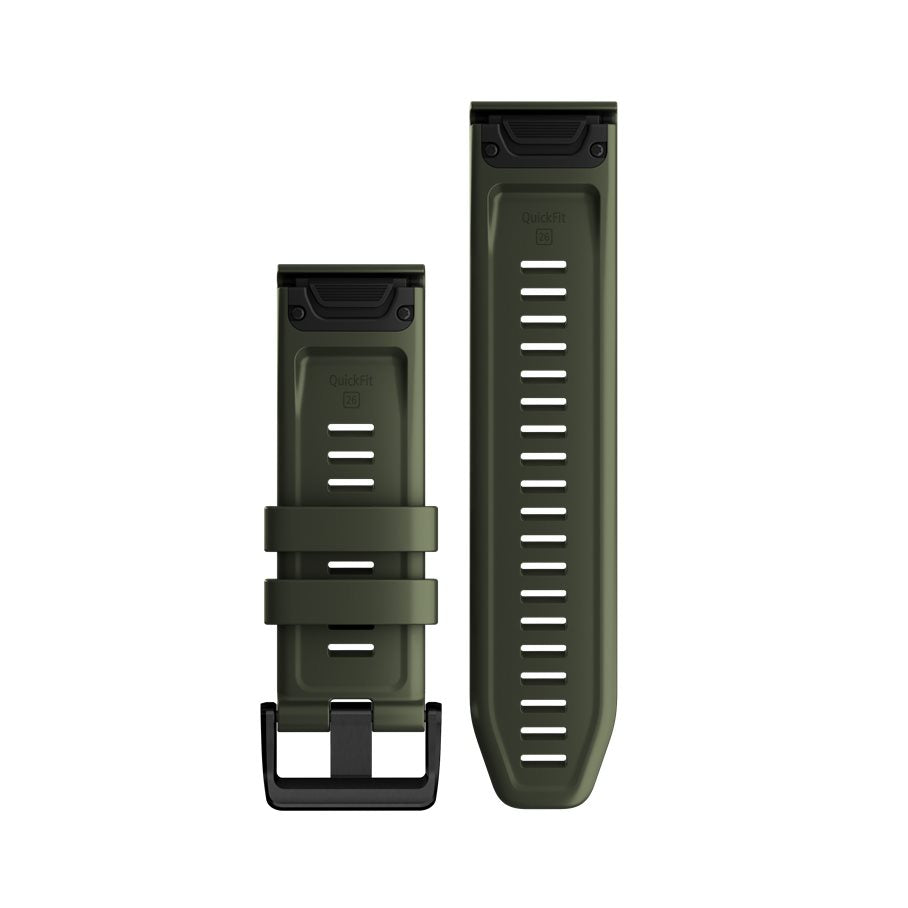 Armband QuickFit Silikon 26 mm Moss EN STL