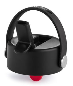 Wide Mouth Flex Straw Cap BLACK / EN STL