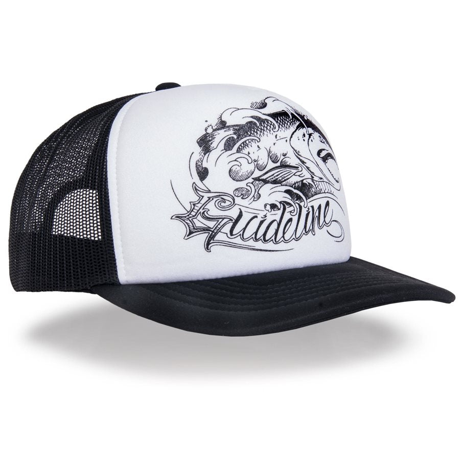 Keps Angry Salmon Retro Trucker EN STL