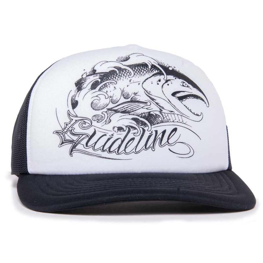 Keps Angry Salmon Retro Trucker EN STL