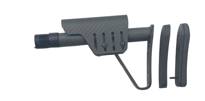 Carbon buttstock 13 mm spacer EN STL