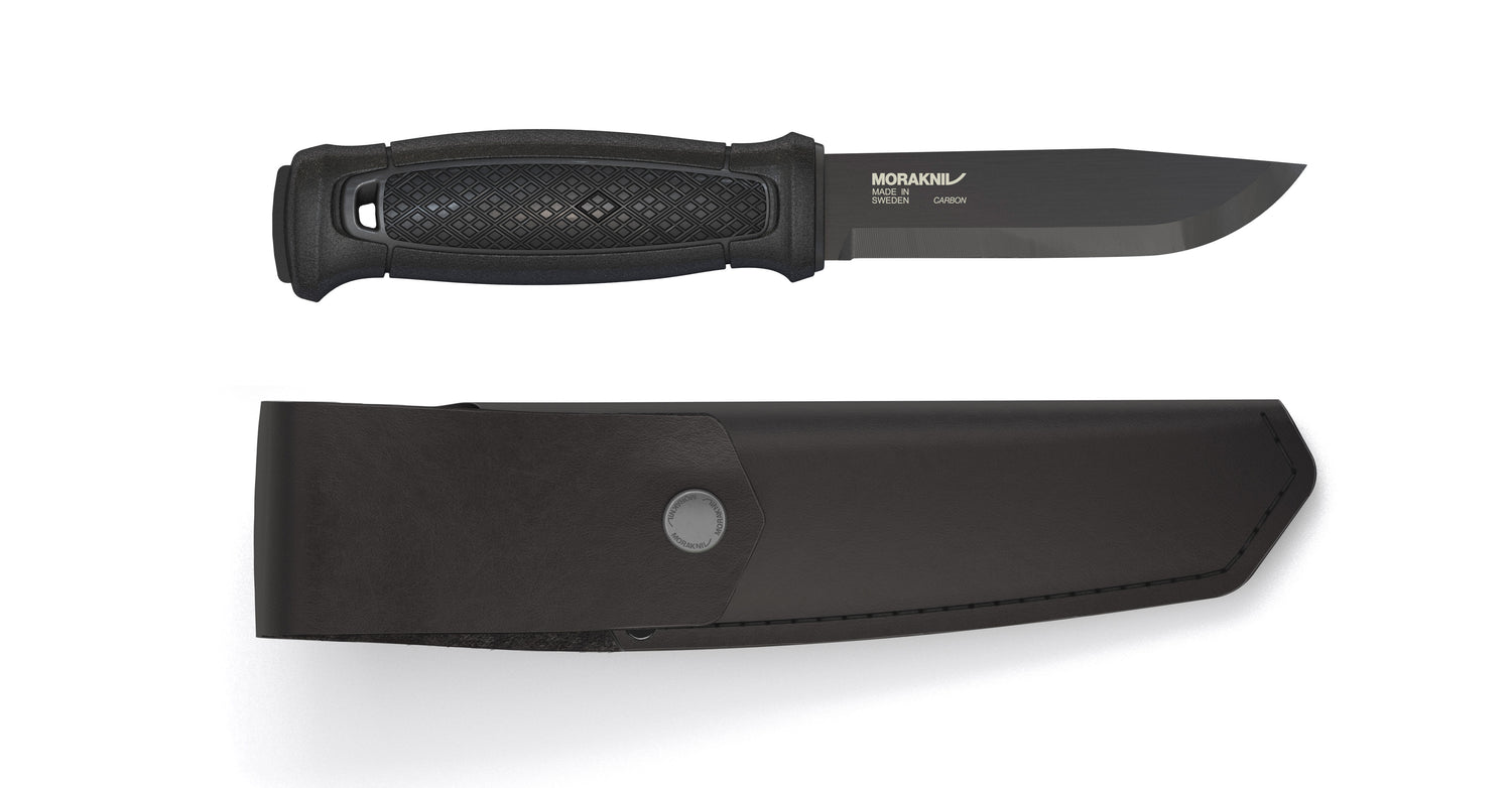 Garberg Kolstål Läderslida BLACK / EN STL