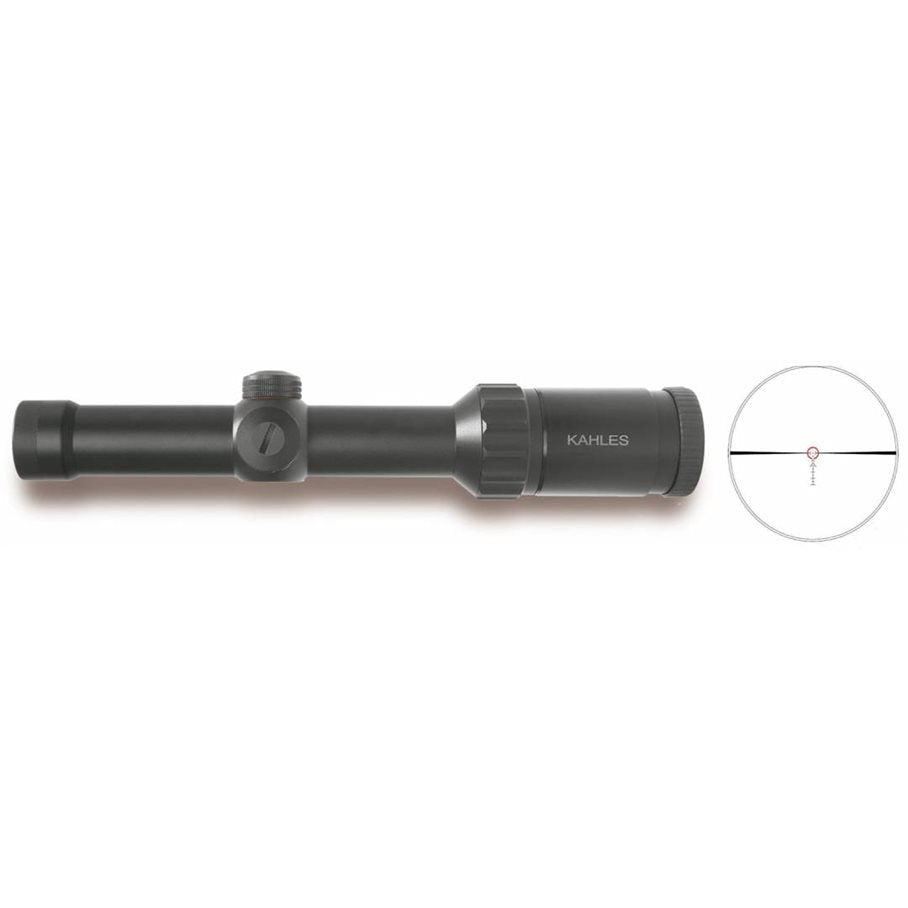 Helia Ki 1-6x24 Belyst MOA SVART / 30 MM