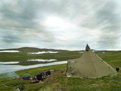 Varanger 8-10 Camp Tält GRÖN / EN STL
