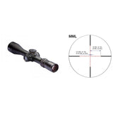 Tactical 2,5-25x42 SFP MRAD Belyst Kikarsikte 30 MM