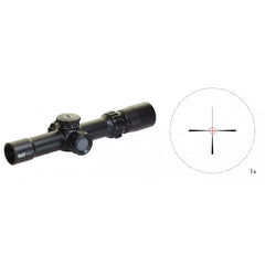 F 1-8x24 FFP MRAD FMC-2 Belyst Kikarsikte 30 MM