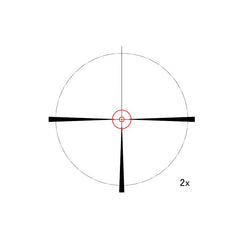F 1-8x24 FFP MRAD FMC-2 Belyst Kikarsikte 30 MM