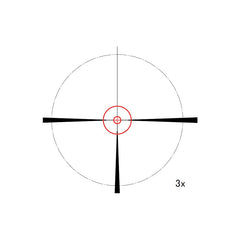 F 1-8x24 FFP MRAD FMC-2 Belyst Kikarsikte 30 MM