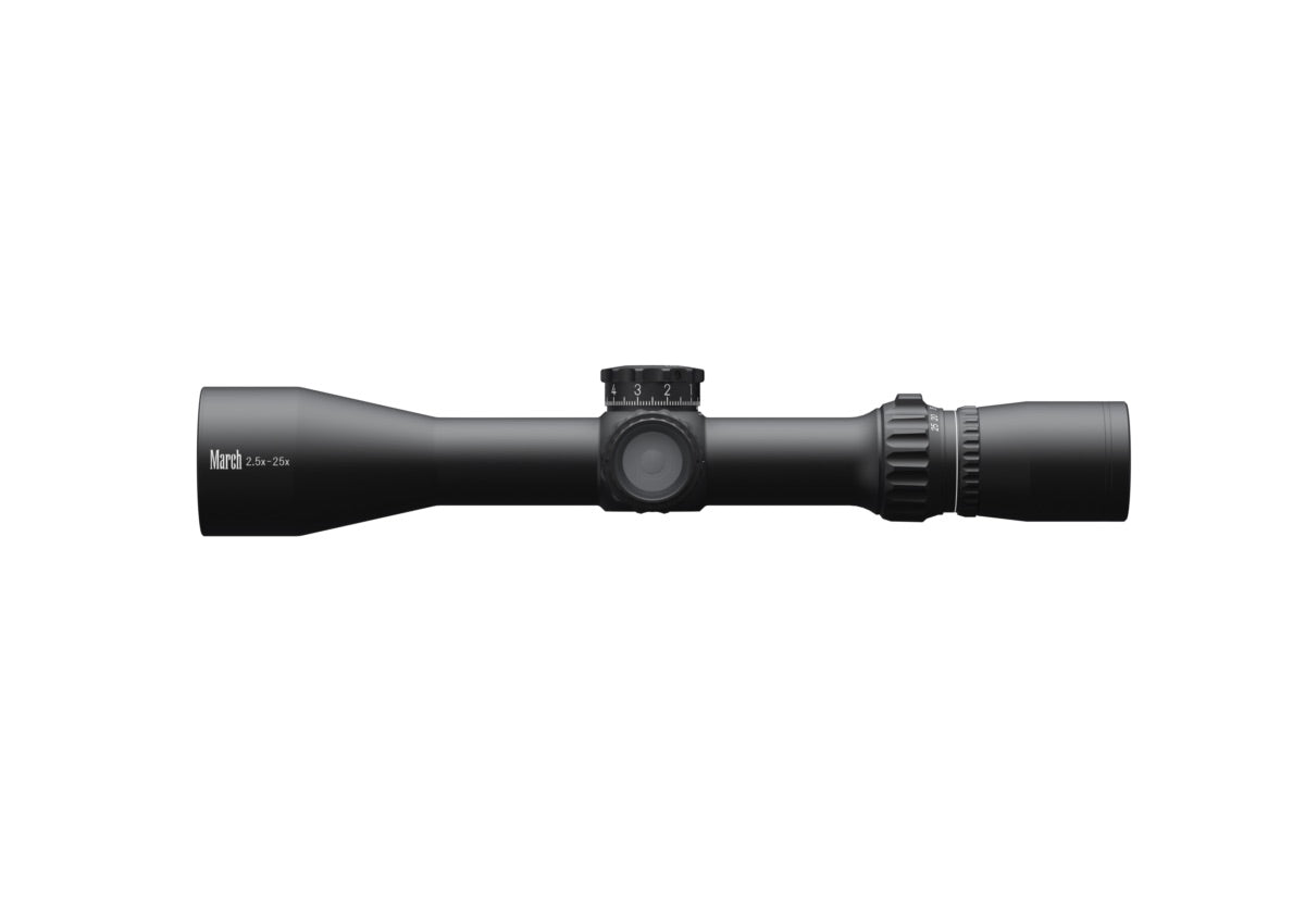 Tactical 2,5-25x42 Mil Belyst FD2 SVART / EN STL