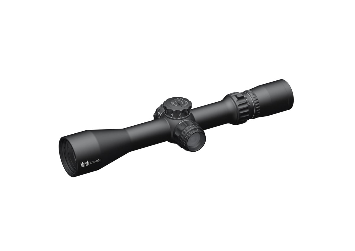 Tactical 2,5-25x42 Mil Belyst FD2 SVART / EN STL