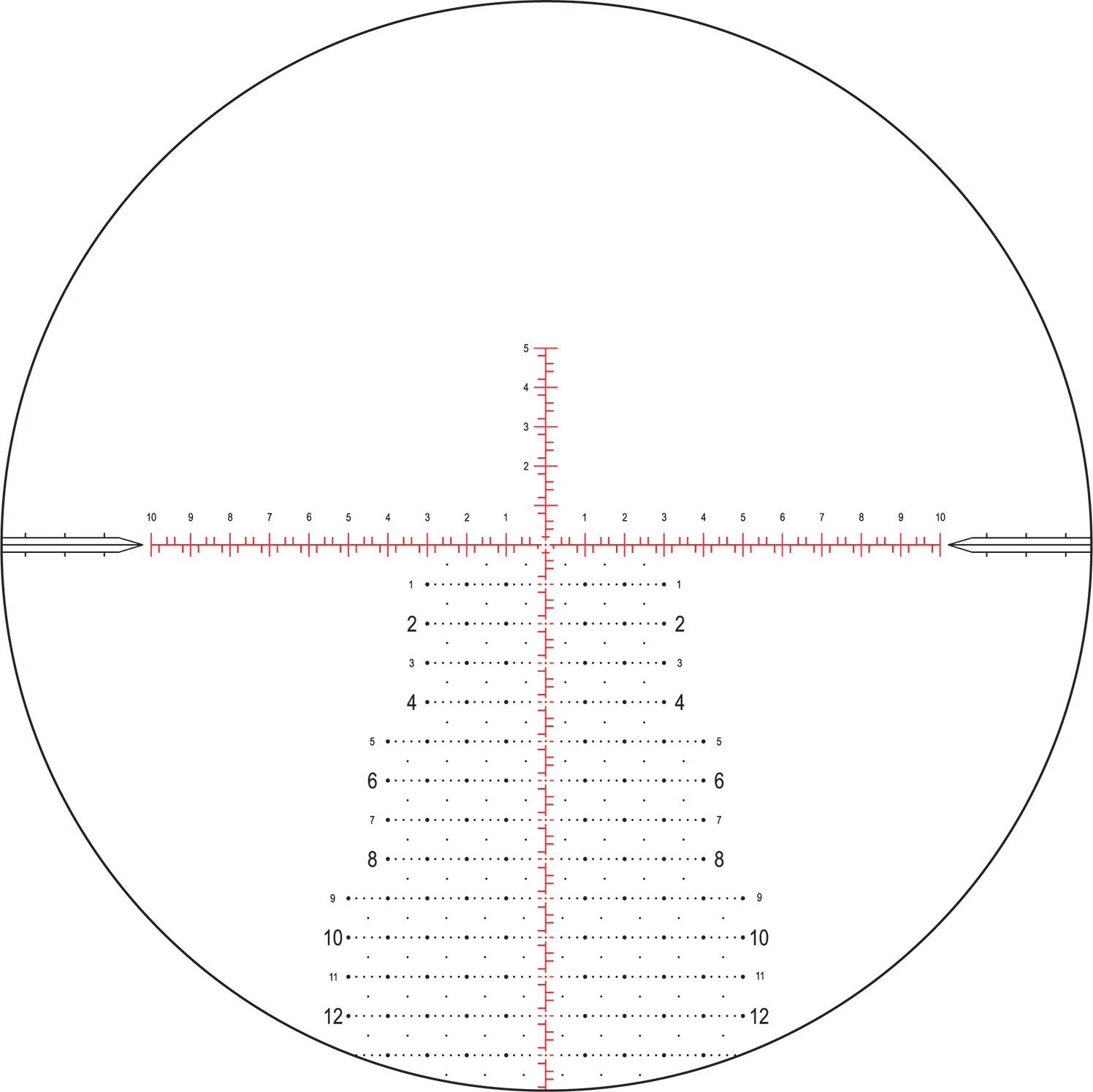 ATACR F1 5-25x56 FFP MIL-XT Belyst Kikarsikte 34 MM